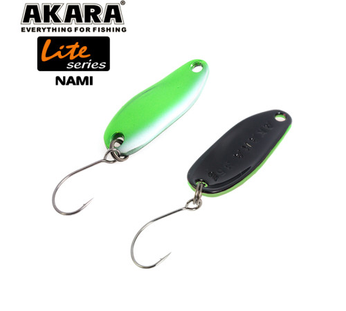 Блесна колеблющаяся Akara Lite Series Nami (1.5 гр) цвет GR-3