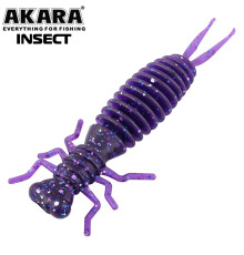 Силиконовые приманки Akara Insect 50 мм, цвет #X040, 5 шт.
