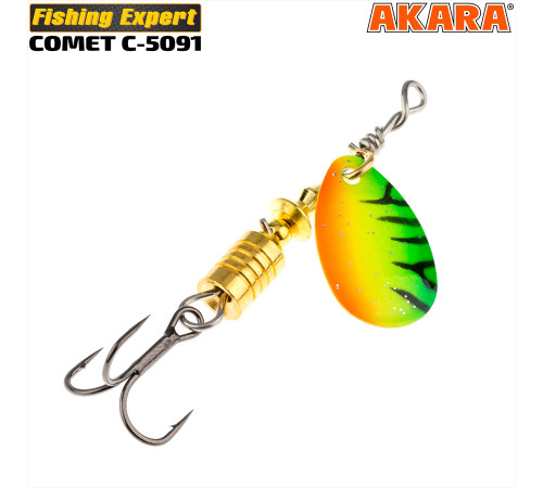 Блесна вертушка Akara Comet (6 гр) цвет 175