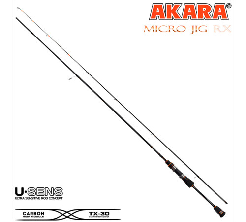 Спиннинг Akara Micro Jig UL 1.92м, 0.5-4гр