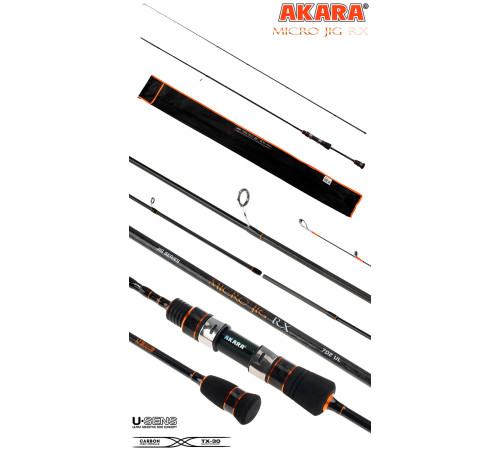 Спиннинг Akara Micro Jig UL 1.92м, 0.5-4гр