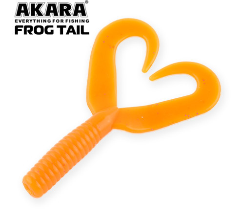 Силиконовые приманки Akara Frog Tail 40 мм, цвет #100, 6 шт.
