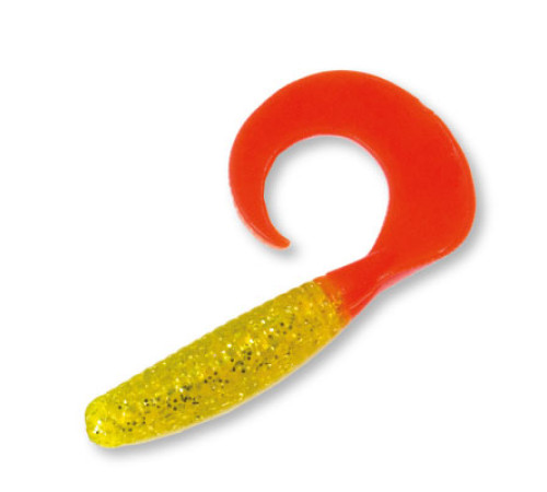 Силиконовые приманки Akara Fat Twister 40 мм, цвет #24RT, 10 шт.