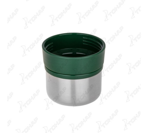 Термос (HS.TM-056-G) 750ML с ситечком зеленый (2 крышки-кружки) TONAR