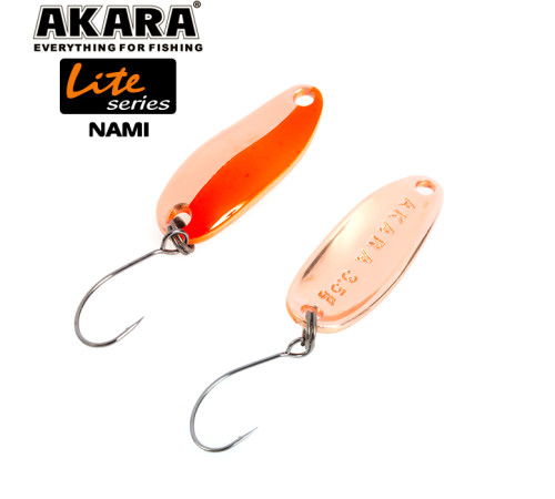 Блесна колеблющаяся Akara Lite Series Nami (2 гр) цвет CU-29