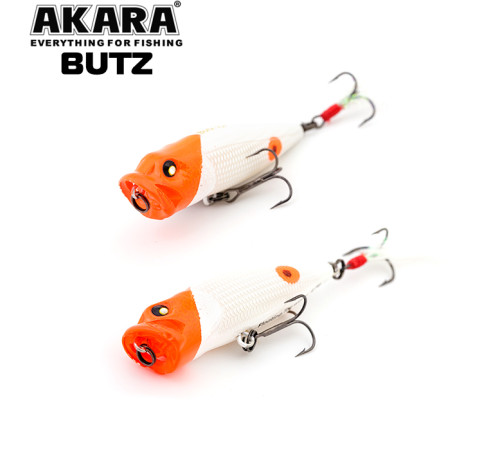 Воблер поппер Akara Butz 65 F (цвет A114)