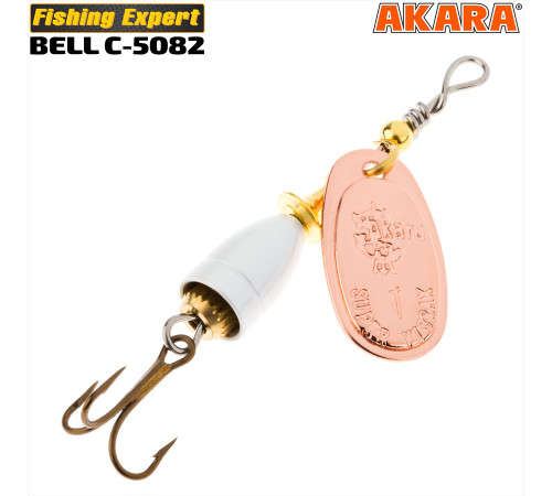 Блесна вертушка Akara Bell C-5082 (4 гр) цвет 002/Sil