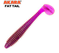 Силиконовые приманки Akara Fat Tail 96 мм,  цвет #413, 4 шт.