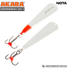 Блесна зимняя Akara Tournament Ice Nota, 5 гр цвет 3/Sil
