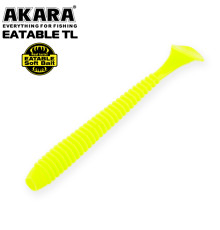 Силиконовые приманки Akara TL4 Eatable 95 мм,  цвет #04Y, 5 шт.