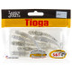 Силиконовые приманки Lucky John Pro Series TIOGA 2.9in Z02, 7шт, виброхвост