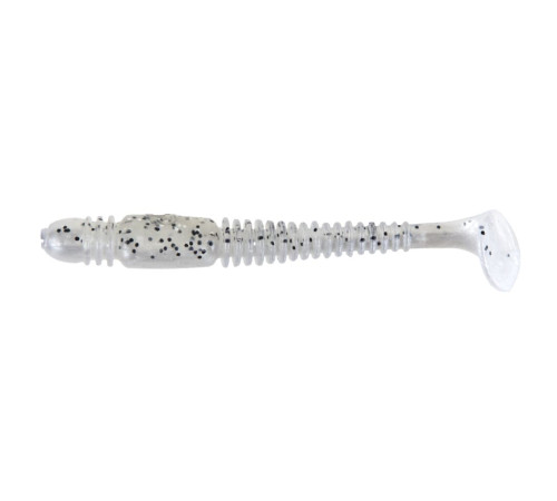 Силиконовые приманки Lucky John Pro Series TIOGA 2.9in Z02, 7шт, виброхвост