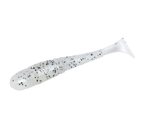 Силиконовые приманки Lucky John Pro Series TIOGA 2.9in Z02, 7шт, виброхвост