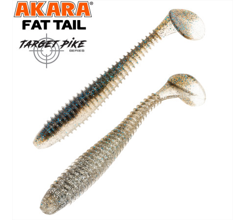 Силиконовые приманки Akara Fat Tail 180 мм,  цвет #465, 3 шт.