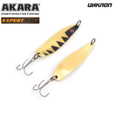 Блесна колеблющаяся Akara Expert Циклоп 60 (10 гр) цвет 13/GO