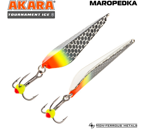 Блесна зимняя Akara Tournament Ice Maropedka, 4 гр цвет 28/Sil