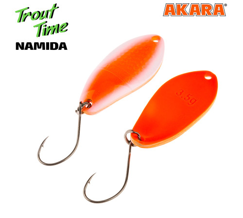 Блесна колеблющаяся Akara Trout Time Namida (3.5 гр) цвет 34