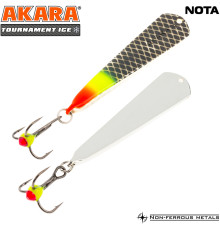 Блесна зимняя Akara Tournament Ice Nota, 3 гр цвет 28/Sil