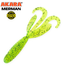 Силиконовые приманки Akara Eatable Merman 110 мм, цвет #418, 3 шт.