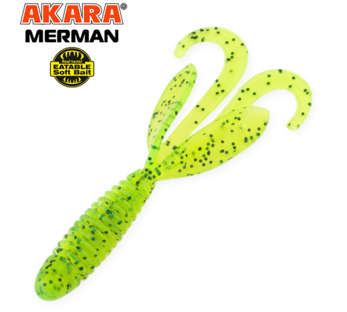 Силиконовые приманки Akara Eatable Merman 110 мм, цвет #418, 3 шт.