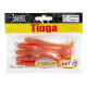 Силиконовые приманки Lucky John Pro Series TIOGA 3.4in Z12, 6шт, виброхвост