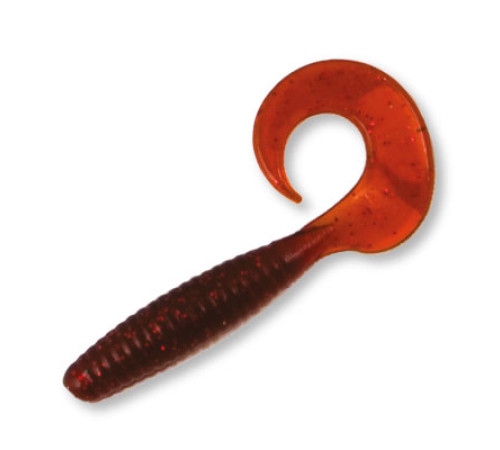 Силиконовые приманки Akara Fat Twister 50 мм, цвет #11, 8 шт.