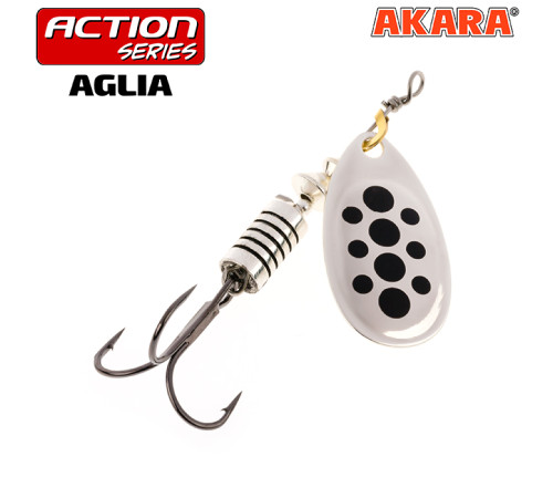 Блесна вертушка Akara Action Series Aglia №1 (4 гр) цвет A01