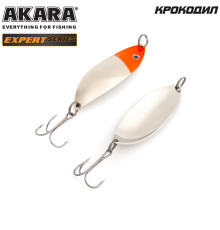 Блесна колеблющаяся Akara Expert Крокодил 70 (20 гр) цвет 3/Sil