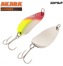 Блесна колеблющаяся Akara Expert Щучья 65 (15 гр) цвет 12/SIL