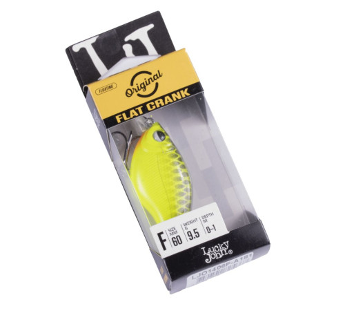 Воблер Lucky John Original FLAT CRANK 60F, цвет A181