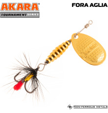 Блесна вертушка Akara Fora Aglia №1 (2,5 гр) цвет A21