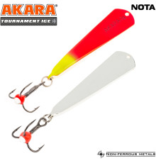 Блесна зимняя Akara Tournament Ice Nota, 3 гр цвет 34/Sil