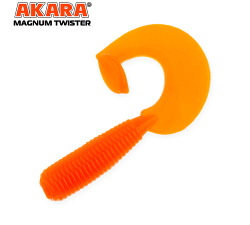 Силиконовые приманки Akara Magnum Twister 20 мм, цвет #100, 8 шт.