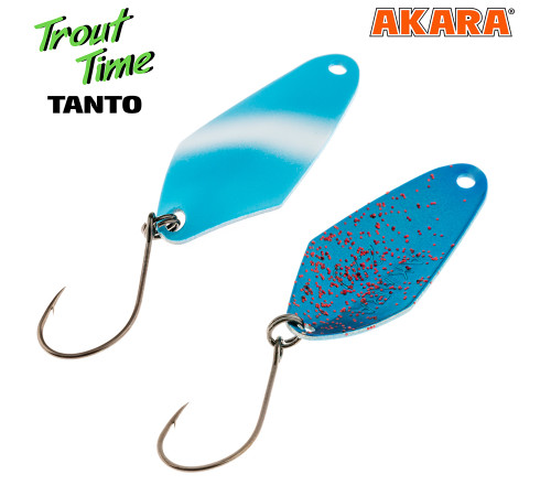 Блесна колеблющаяся Akara Trout Time Tanto (2.2 гр) цвет 40
