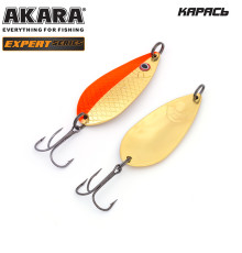 Блесна колеблющаяся Akara Expert Карась 65 (18 гр) цвет 15/GO