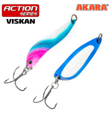 Блесна колеблющаяся Akara Action Series Viskan 65 (21 гр) цвет AB122