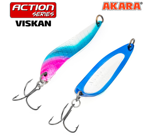 Блесна колеблющаяся Akara Action Series Viskan 65 (21 гр) цвет AB122