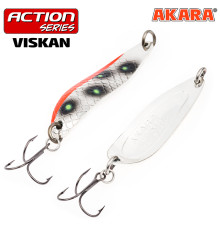 Блесна колеблющаяся Akara Action Series Viskan 80 (21 гр) цвет AB52