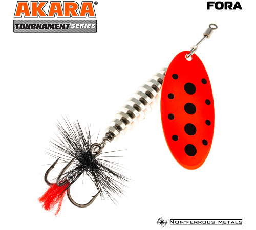 Блесна вертушка Akara Fora №3 (11 гр) цвет A41