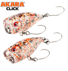 Воблер-поппер Akara Click 35F (цвет A254)