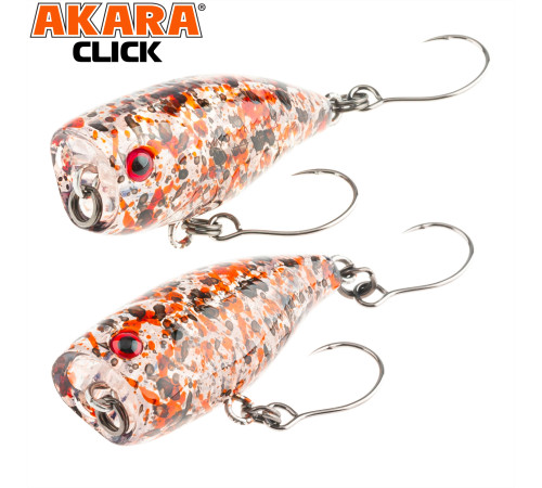 Воблер-поппер Akara Click 35F (цвет A254)