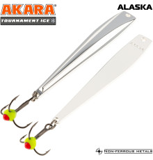 Блесна зимняя Akara Tournament Ice Alaska, 8 гр цвет Sil