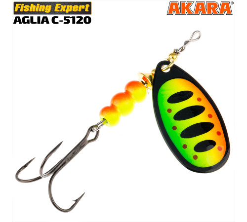 Блесна вертушка Akara Aglia C-5120 (10 гр) цвет 207