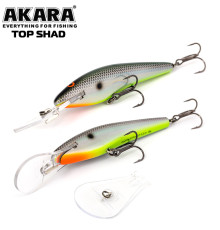 Воблер для троллинга Akara Top Shad 105 F (цвет A103)