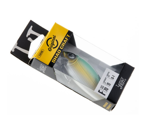 Воблер Lucky John Original SHAD CRAFT 70F, цвет A037