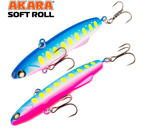 Воблер Akara раттлин Soft Roll 70 (цвет A143)