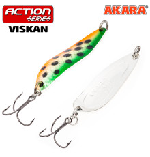 Блесна колеблющаяся Akara Action Series Viskan 65 (18 гр) цвет AB95