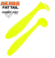Силиконовые приманки Akara Fat Tail 180 мм,  цвет #04Y, 3 шт.