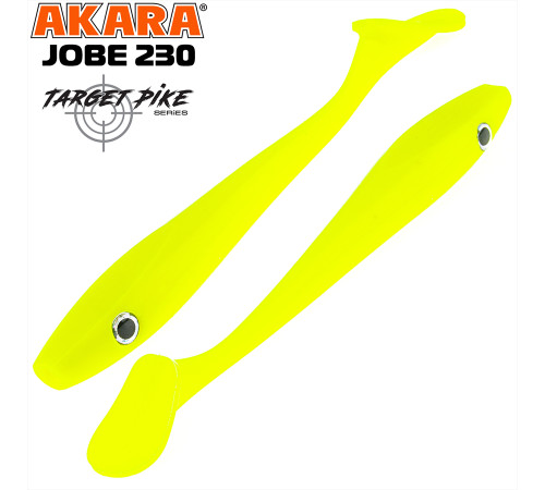 Силиконовые приманки Akara Jobe 230 мм,  цвет #04Y, 1 шт.