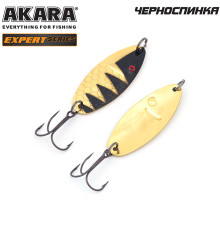 Блесна колеблющаяся Akara Expert Черноспинка 65 (15 гр) цвет 13/GO